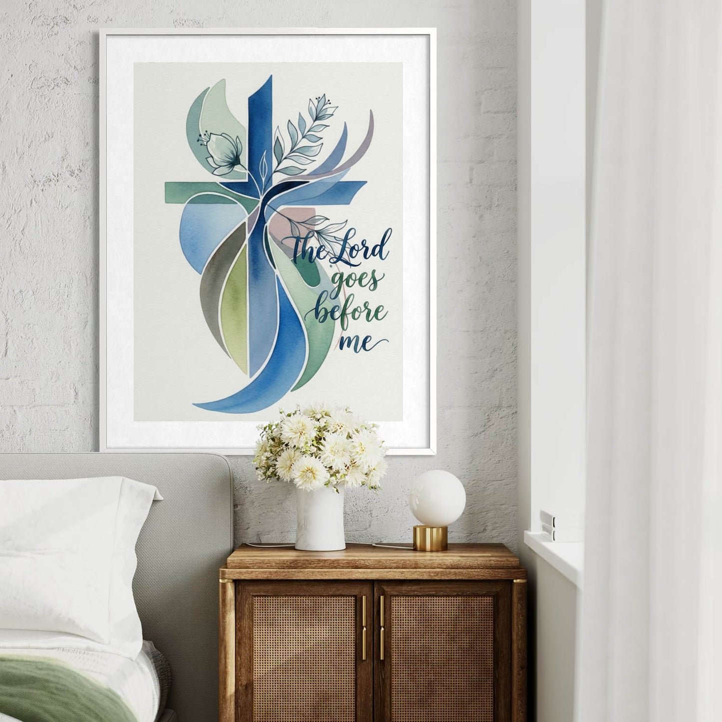 The Lord Goes Before Me - Art Print