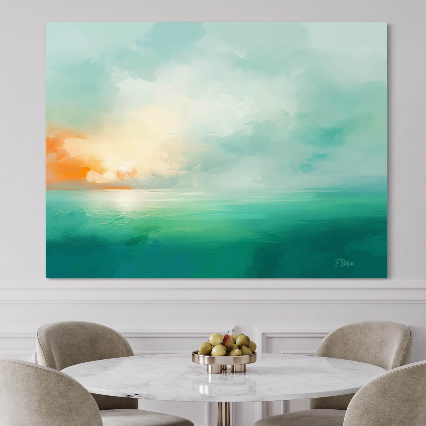 Tranquil Horizon - Canvas Wall Art