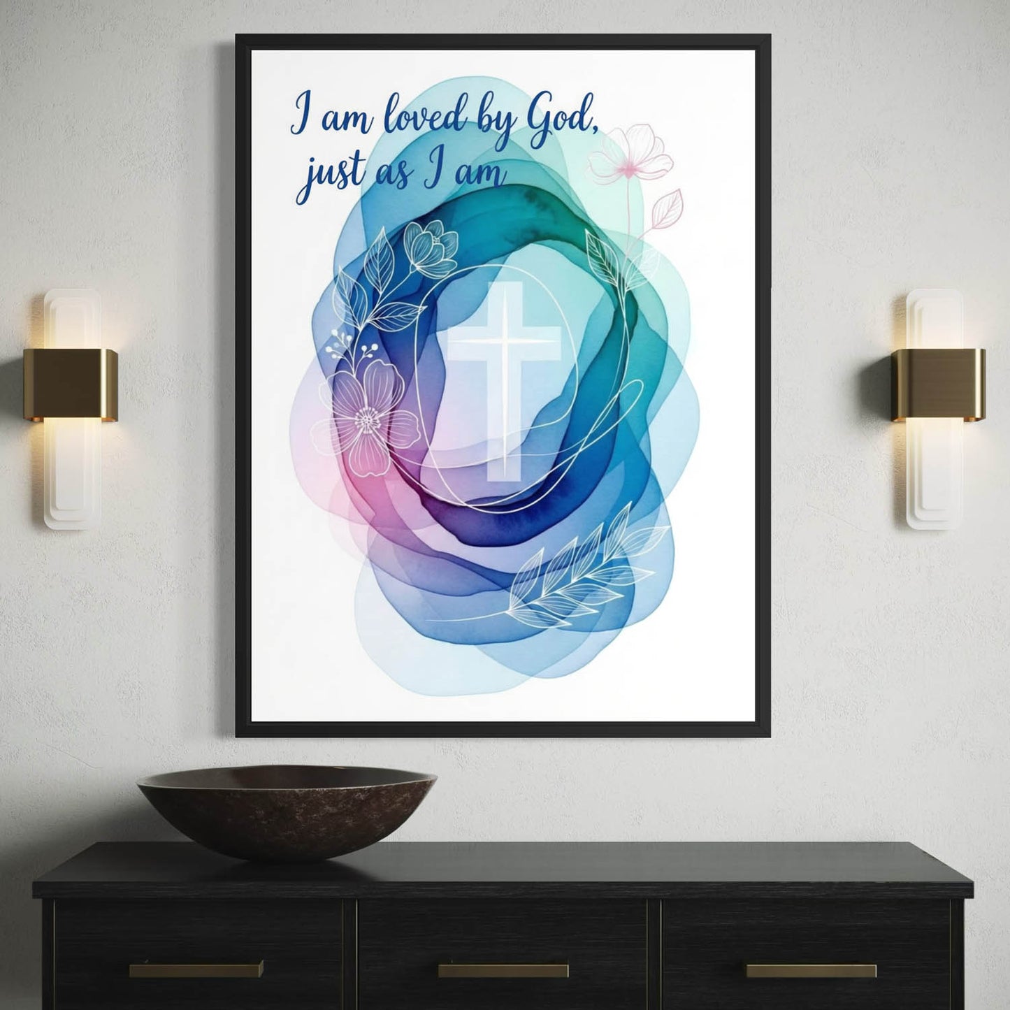 I Am Loved by God - Art Print