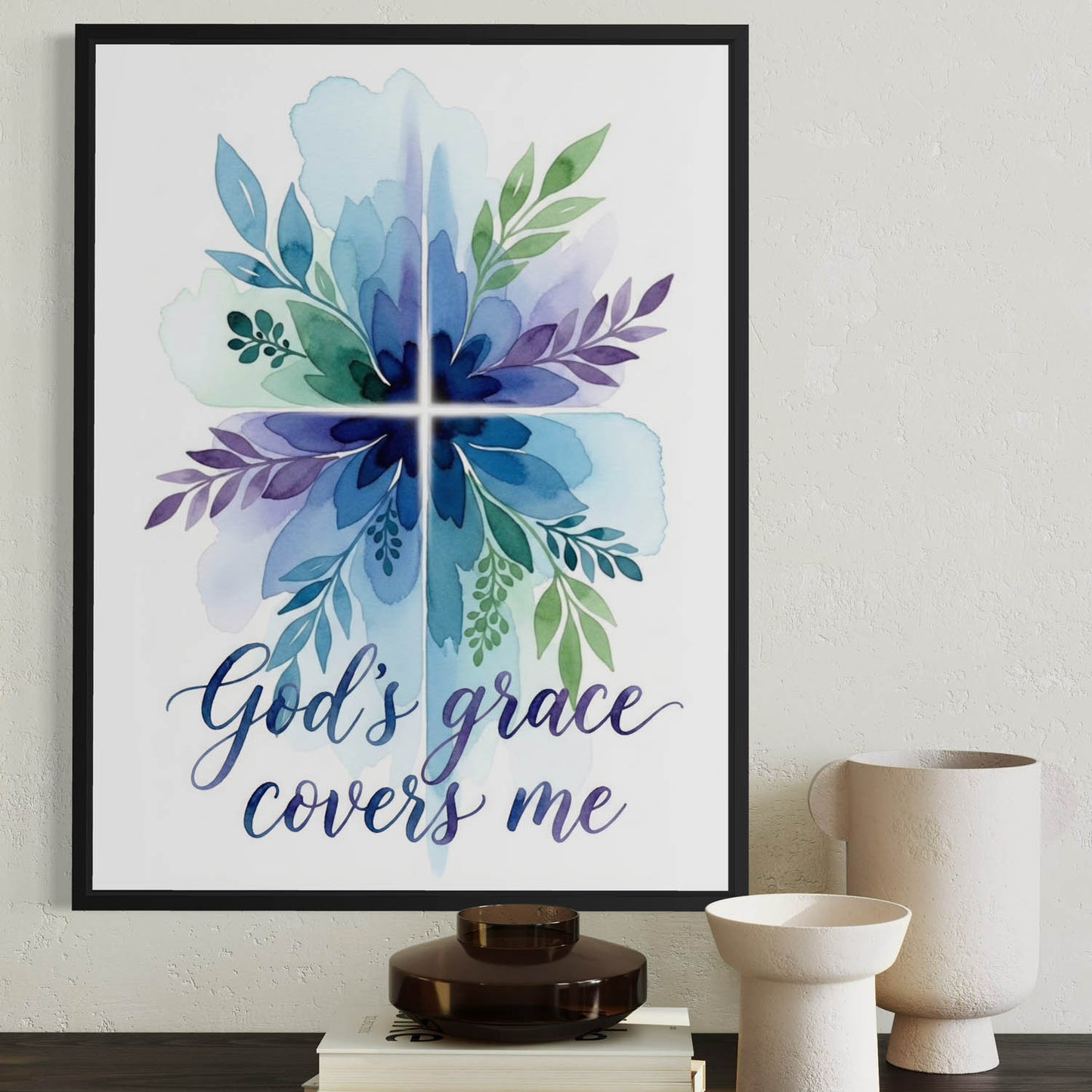 God's Grace - Christian Art Print