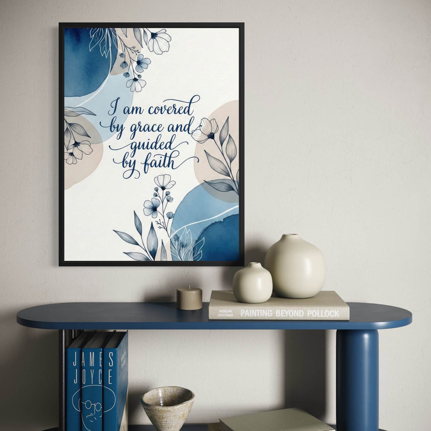 Covered by Grace - Christian Art Print