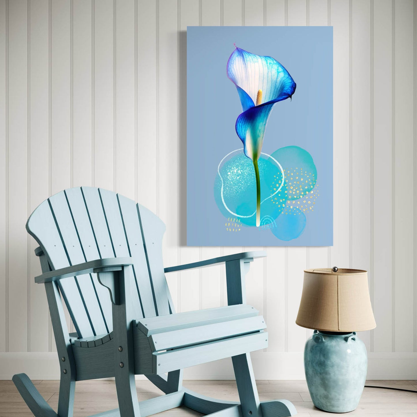 Silent Grace – Floral Art Print