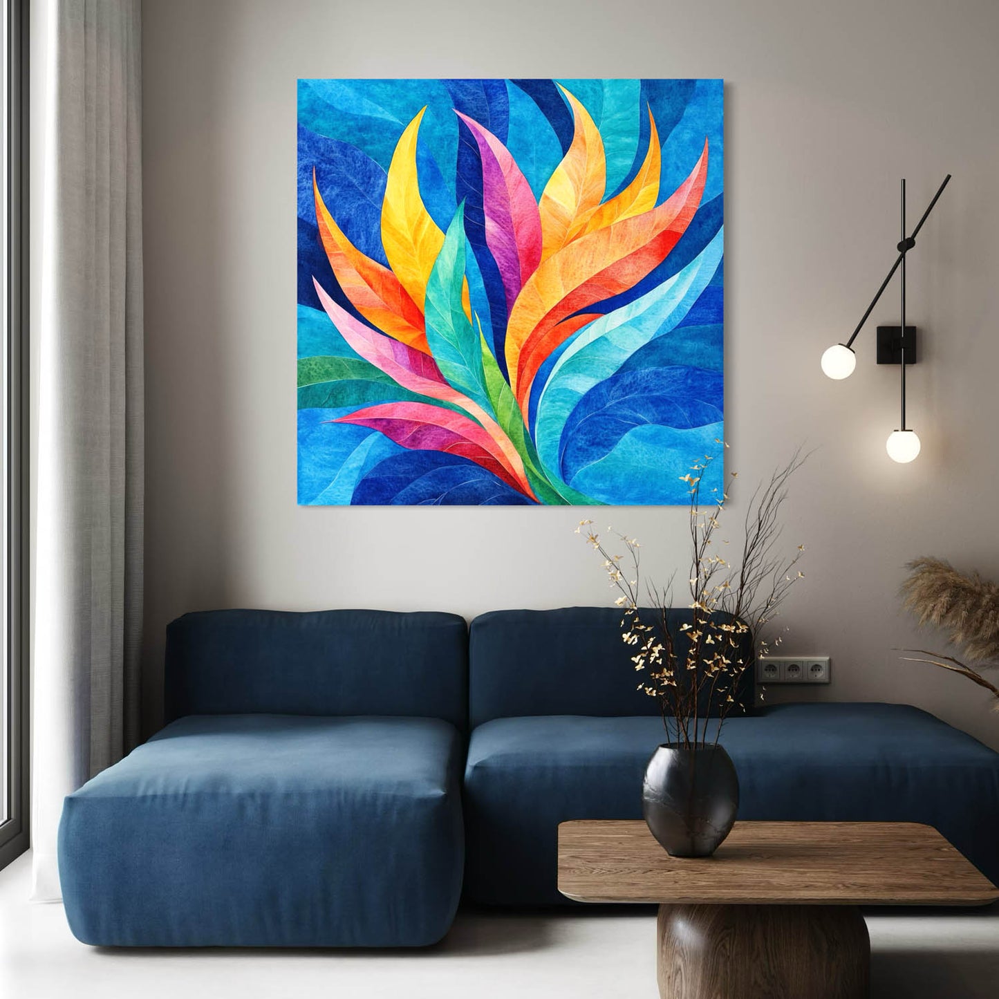Ocean Bloom - Canvas Wall Art