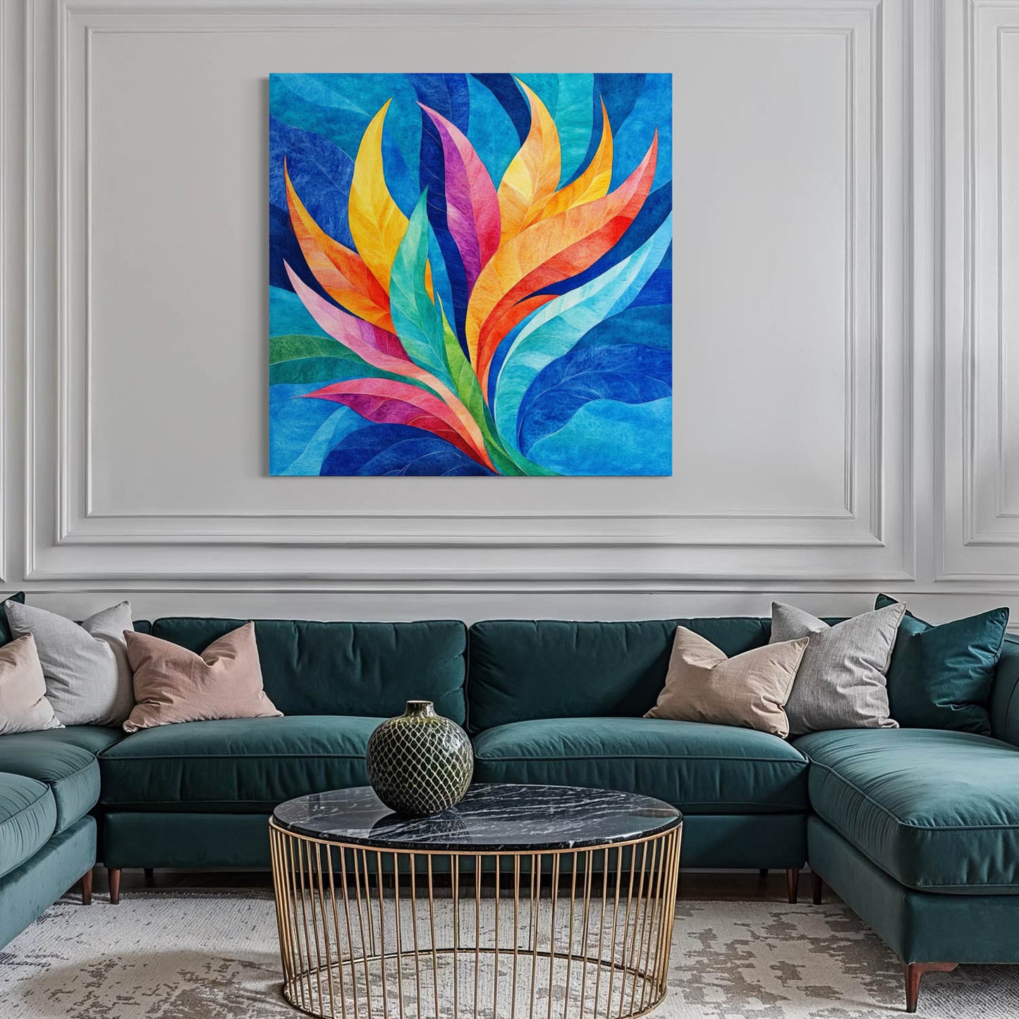 Ocean Bloom - Canvas Wall Art
