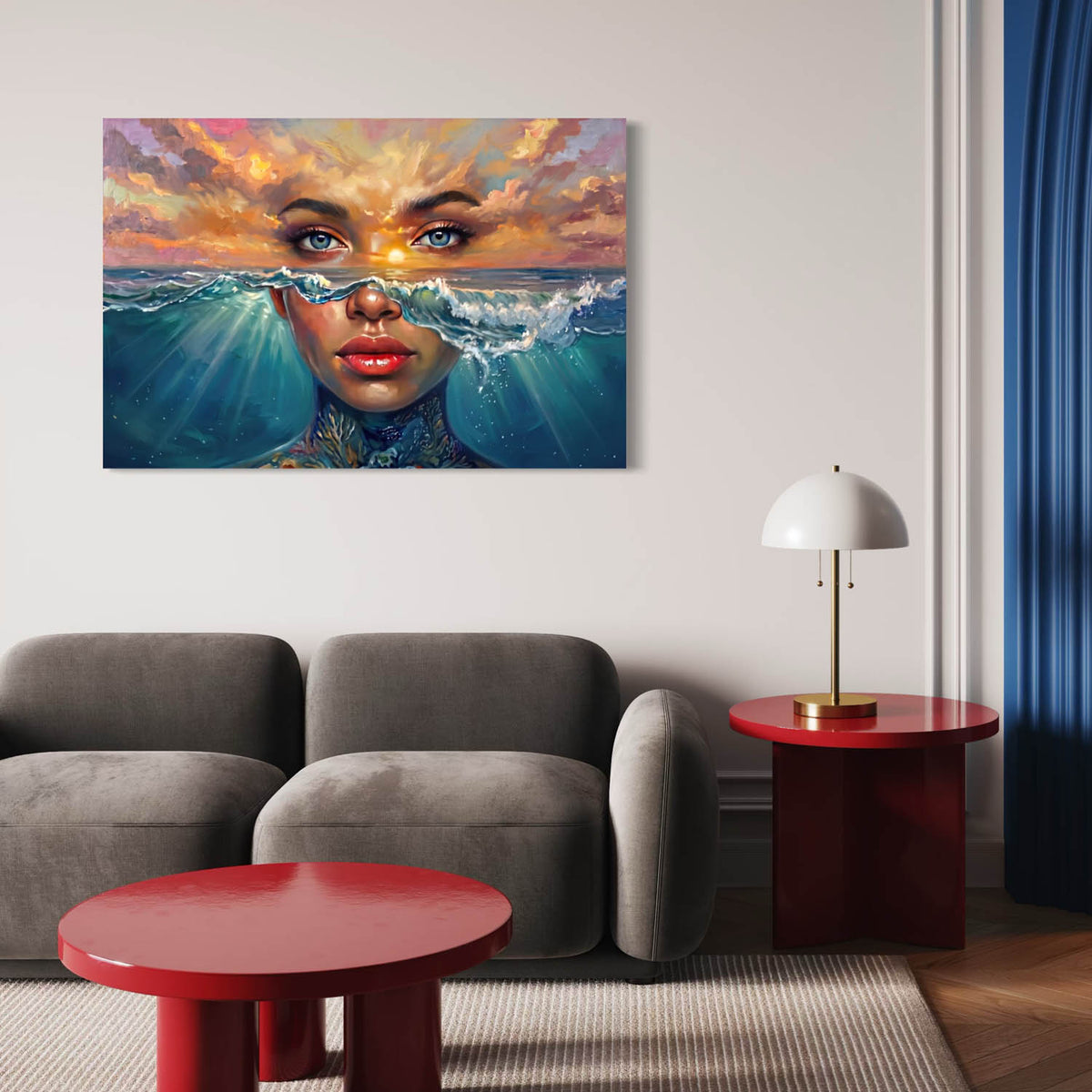Ocean Goddess - Canvas Wall Art