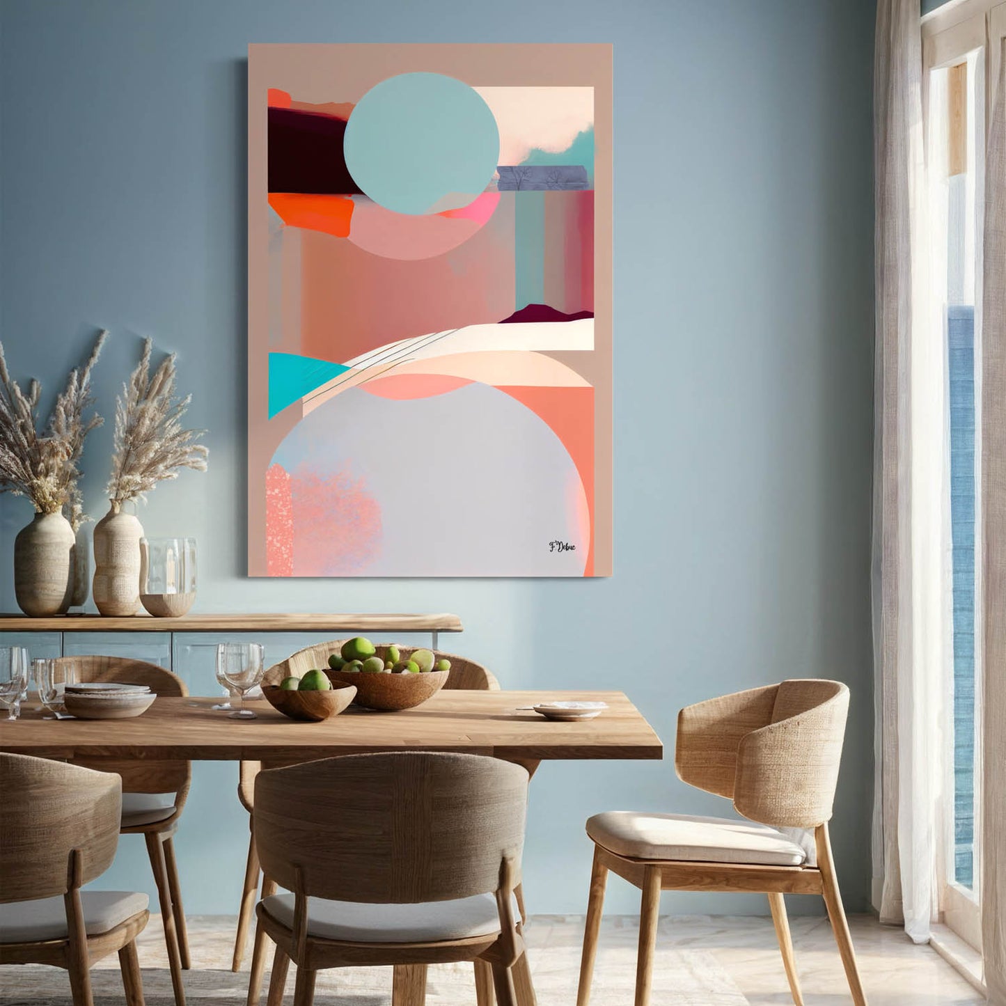 Pastel Harmony - Canvas Wall Art