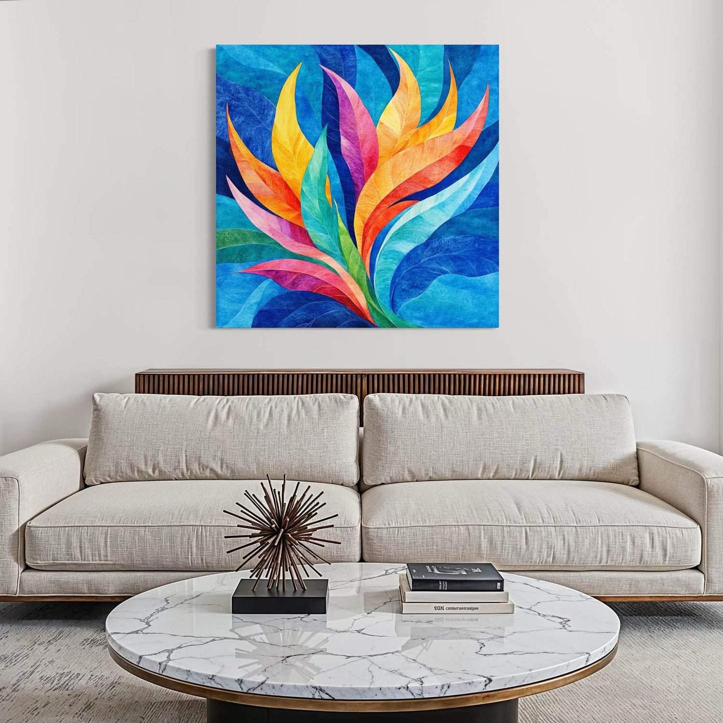 Ocean Bloom - Canvas Wall Art