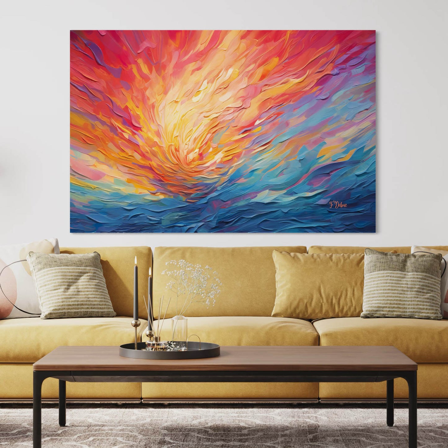 Abstract Waters - Canvas Wall Art