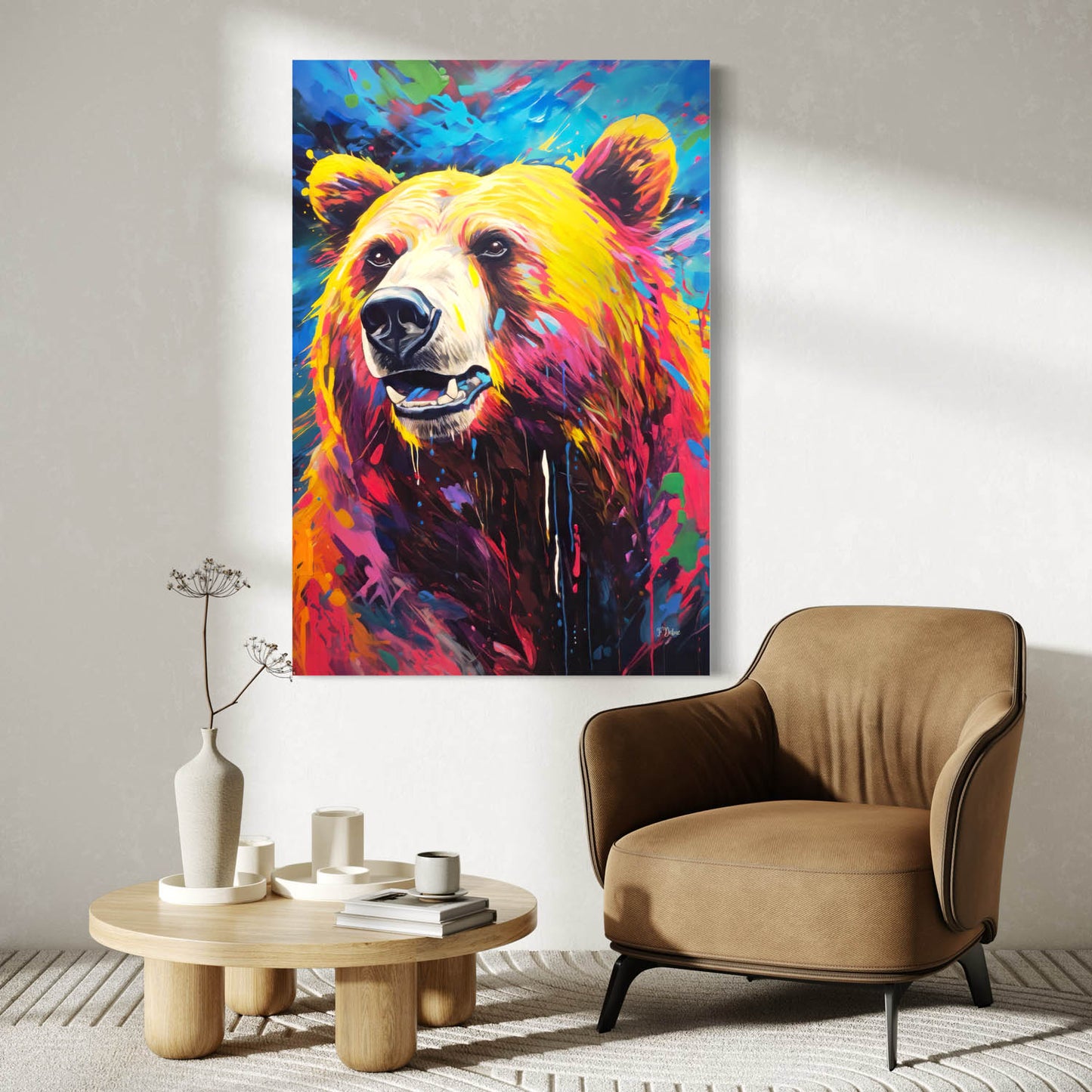 Majestic Bear - Canvas Wall Art