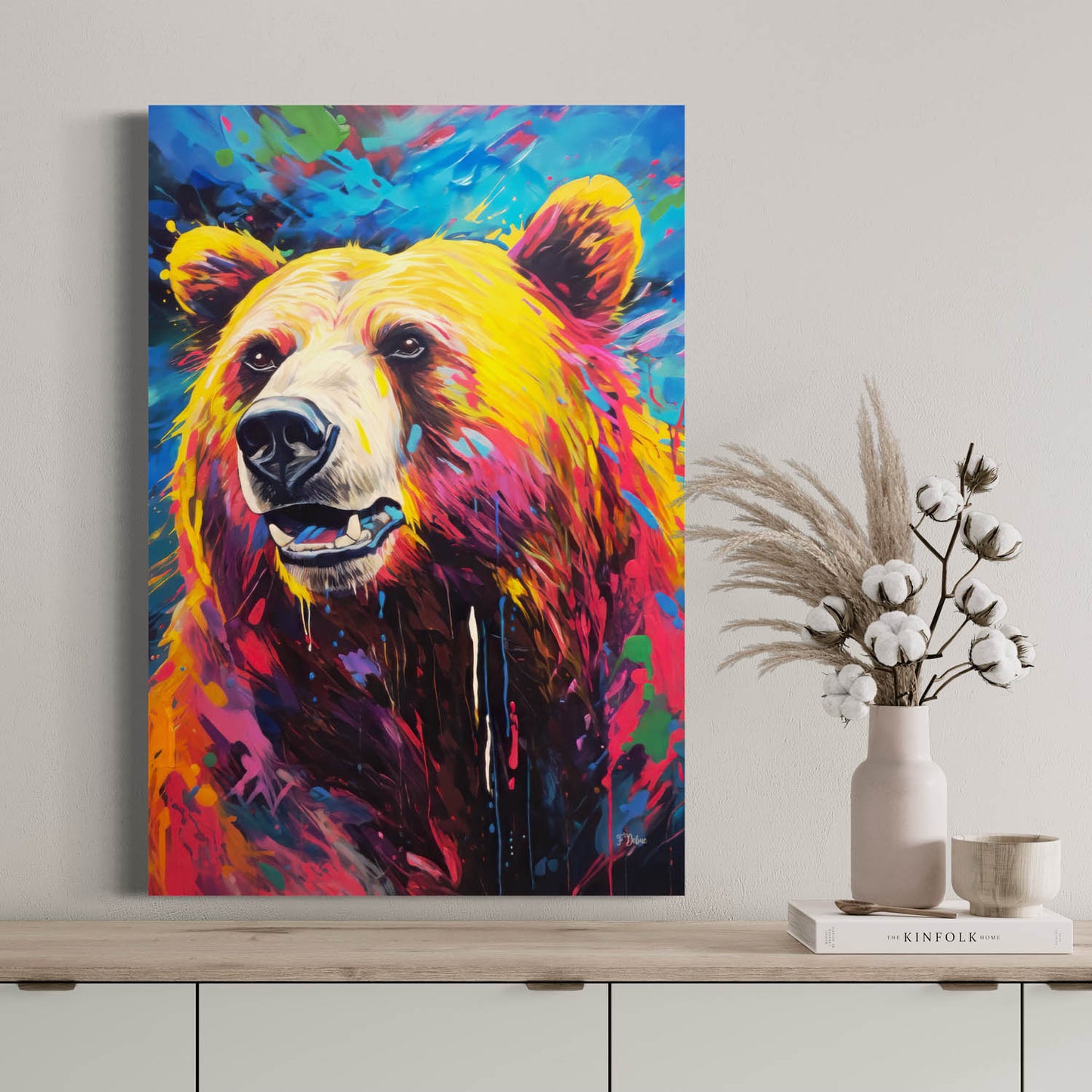 Majestic Bear - Canvas Wall Art