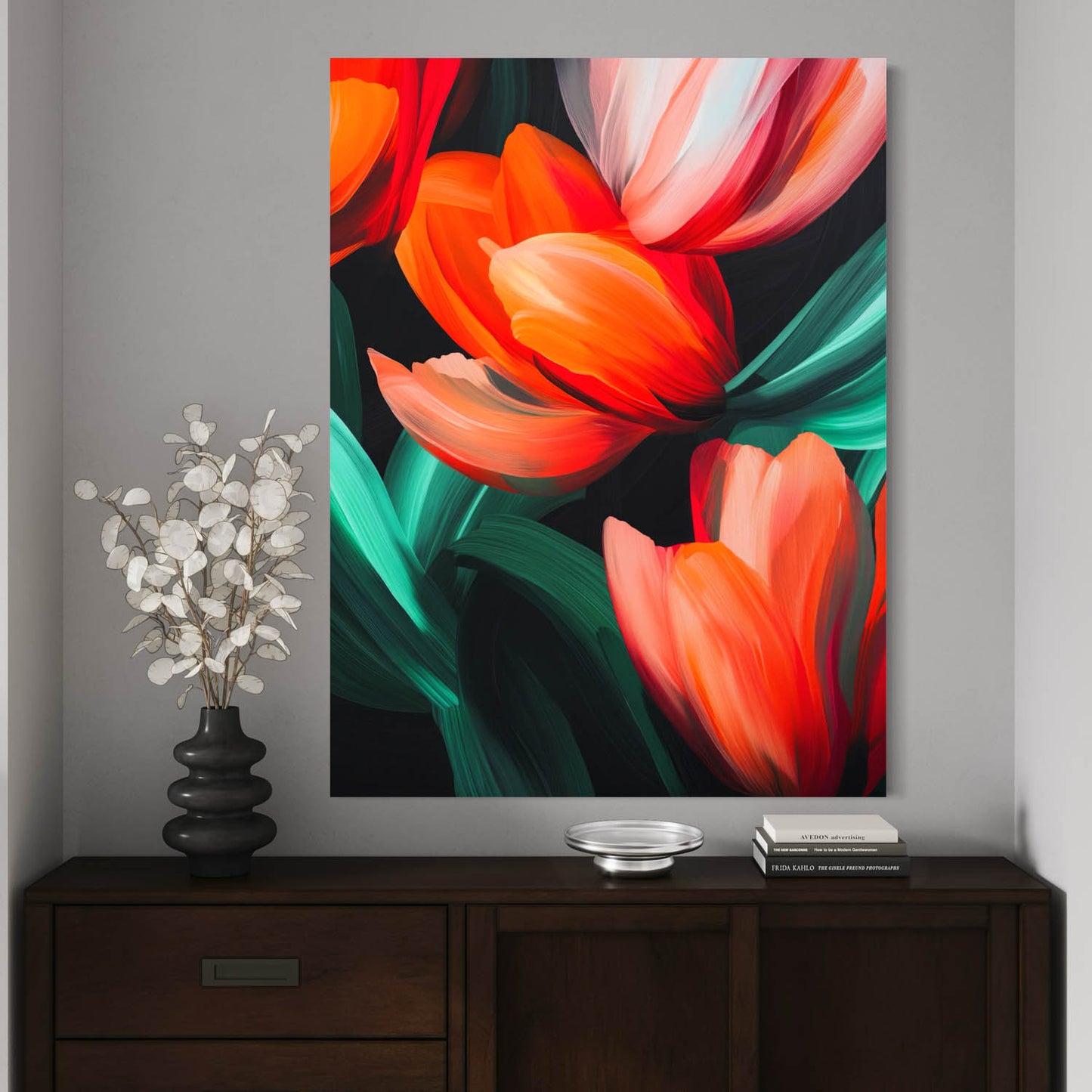 Petal Symphony - Canvas Wall Art