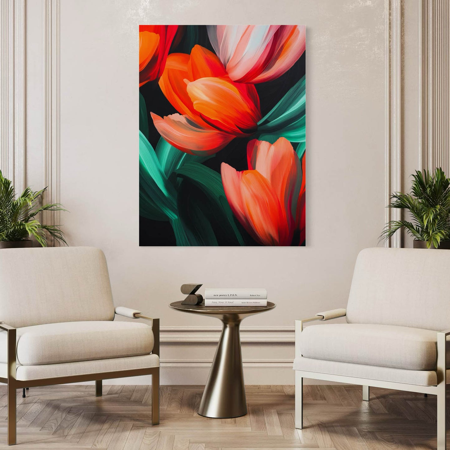 Petal Symphony - Canvas Wall Art
