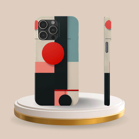 Abstract Geometric iPhone Case