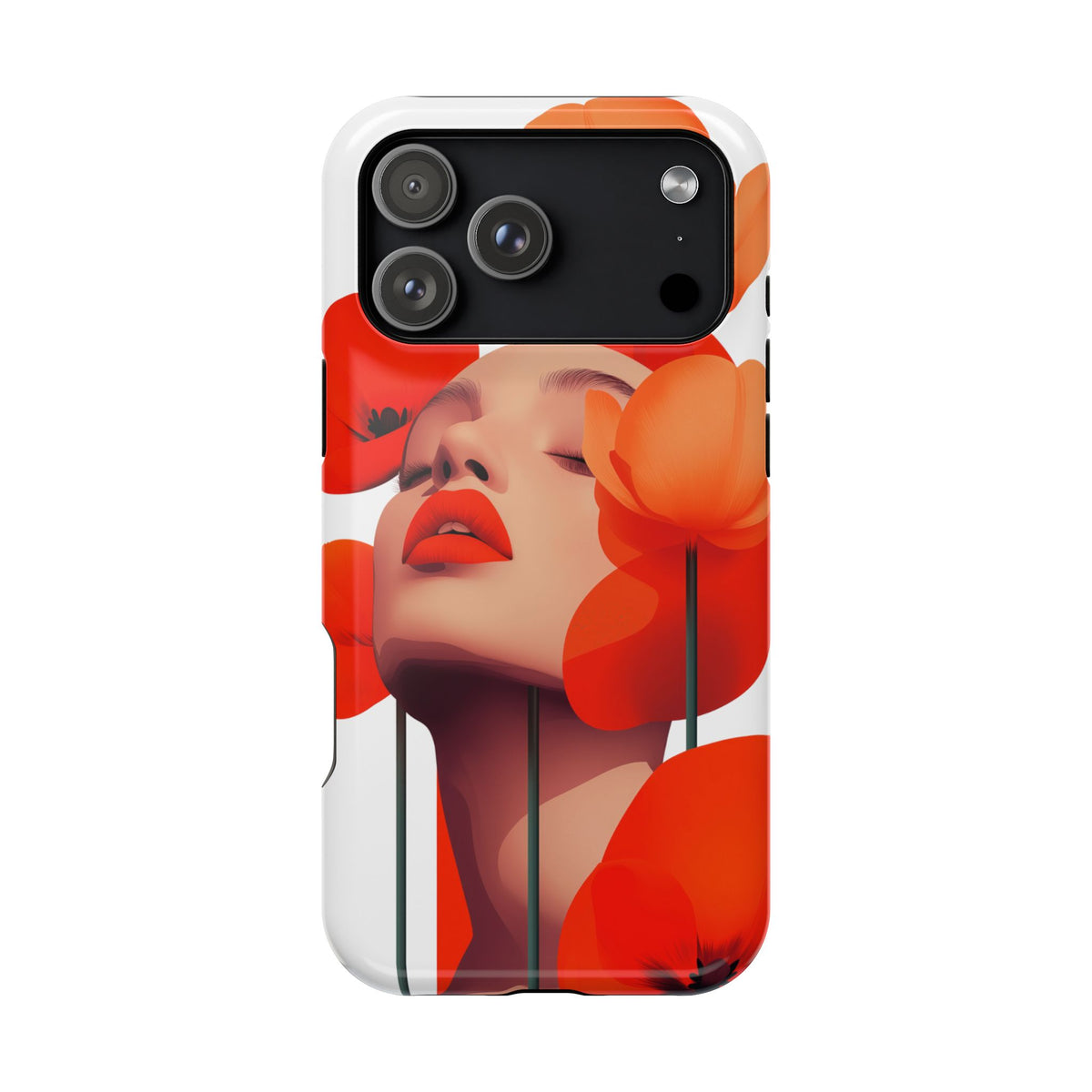 Dahlia Portrait - Magnetic iPhone Case