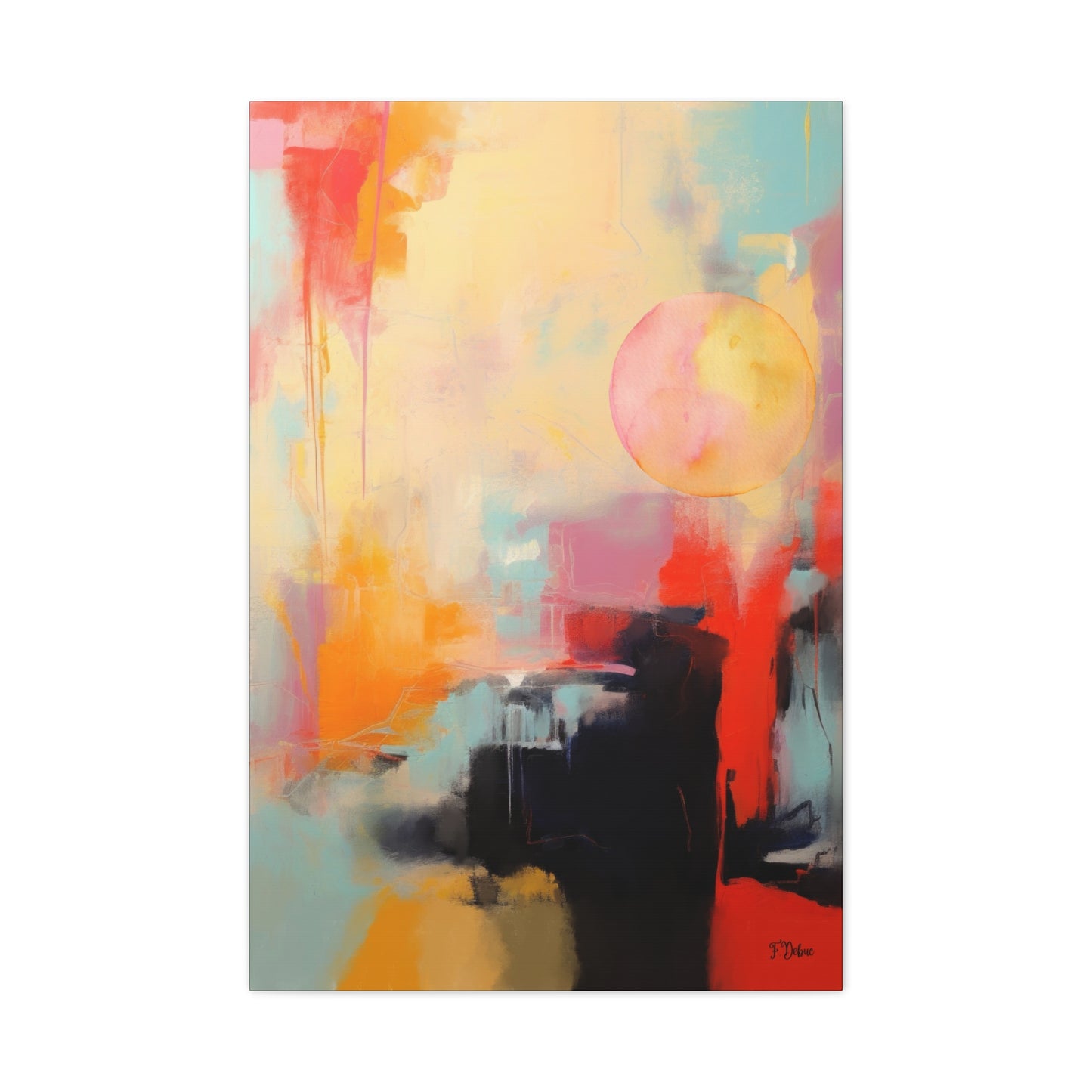 Modern Expressive Abstract - Canvas Wall Art