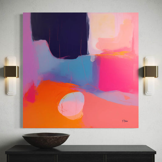 Celestial Flow – Contemporary Abstract Canvas Art