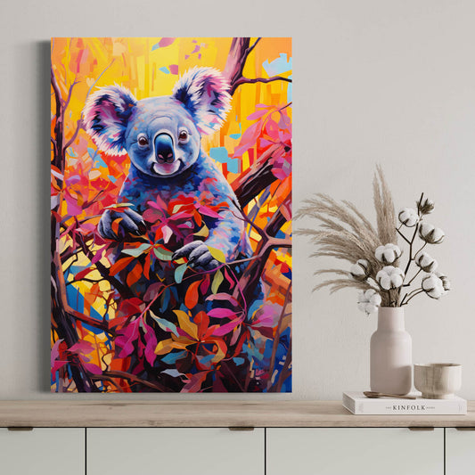 Gentle Koala - Canvas Wall Art