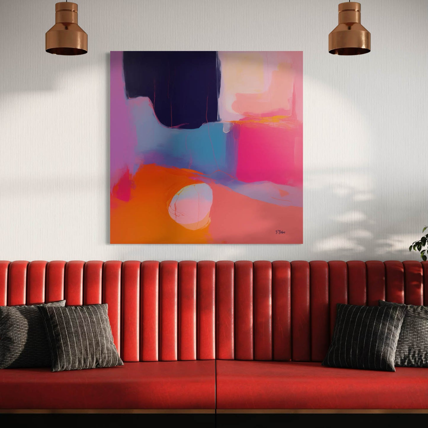 Celestial Flow – Contemporary Abstract Canvas Art