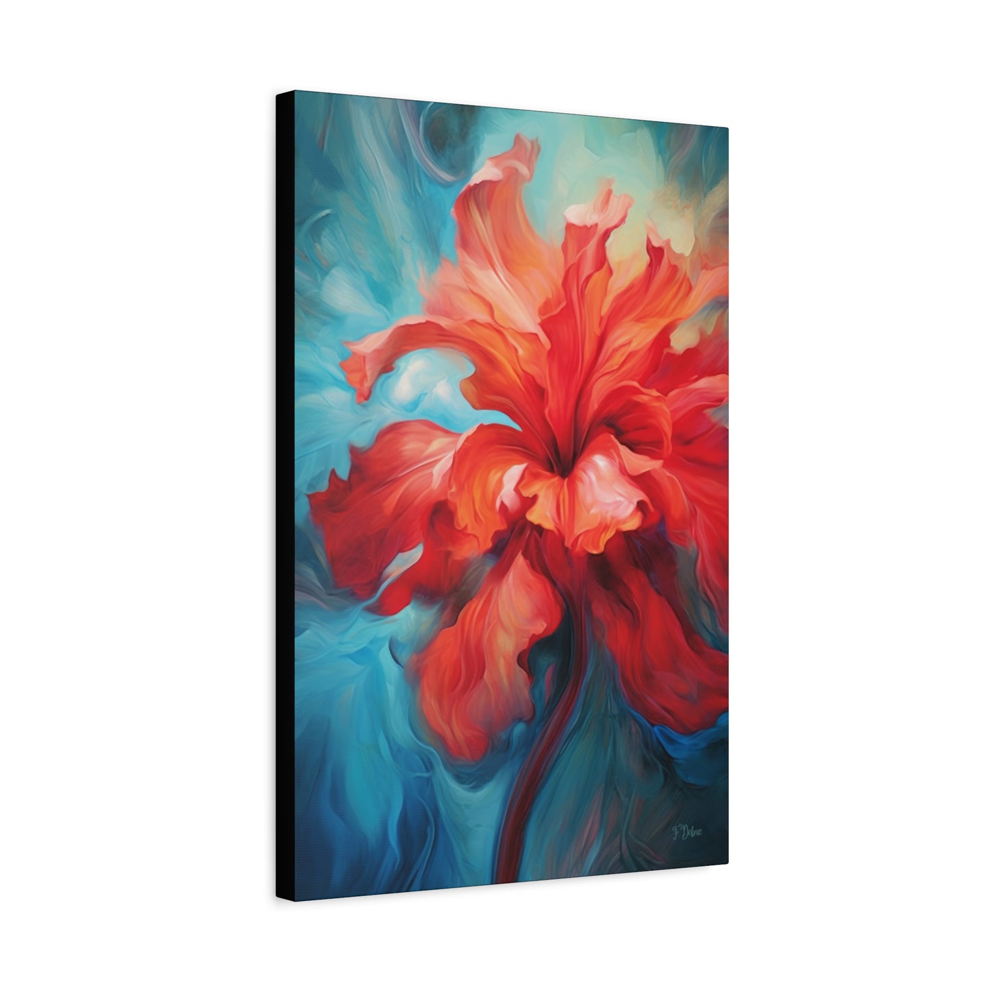 Hibiscus Bloom - Canvas Wall Art