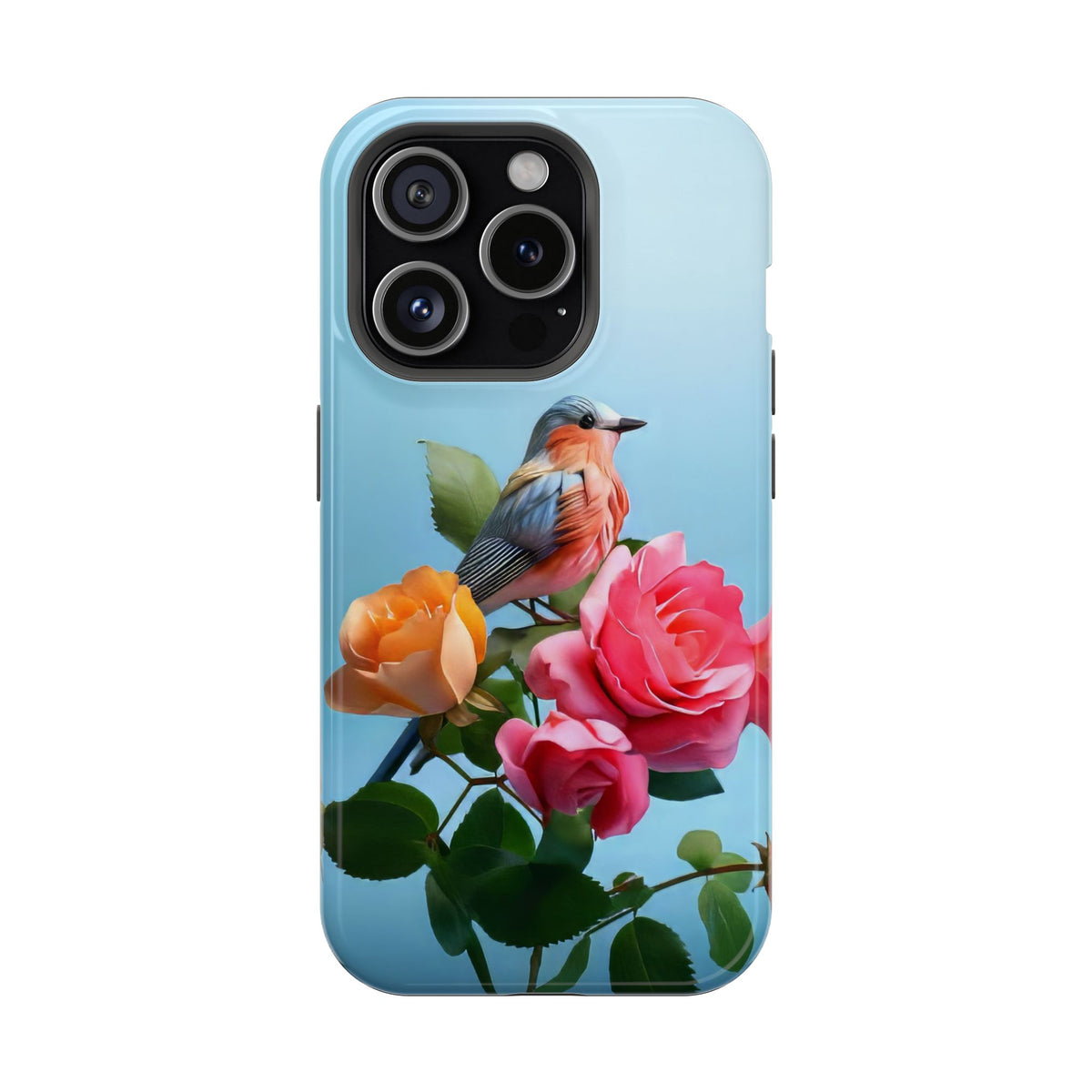 Songbird & Roses - Magnetic iPhone Case
