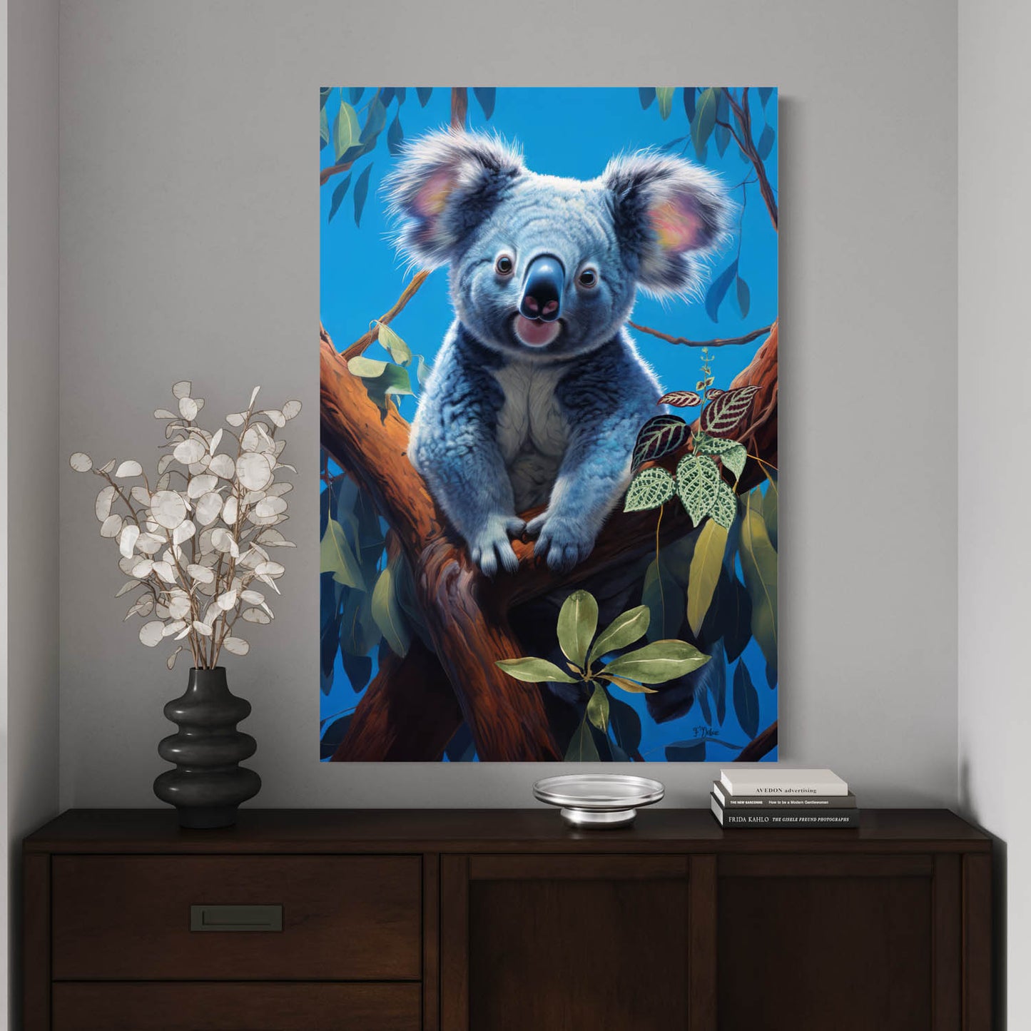 Playful Koala - Canvas Wall Art