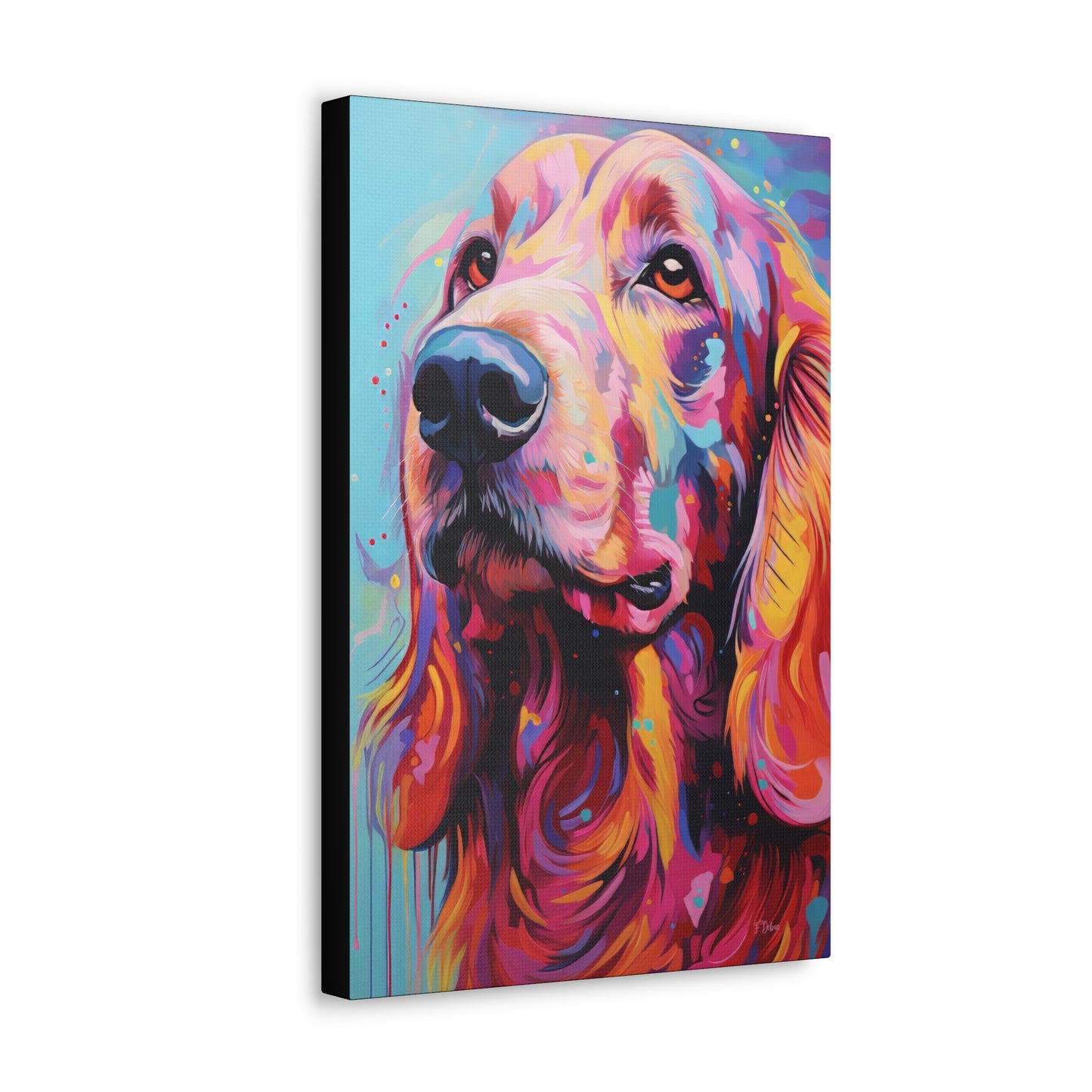 Basset Hound Dog - Canvas Wall Art