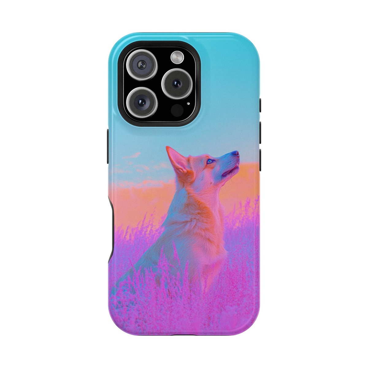Sunset Dog - Magnetic iPhone Case