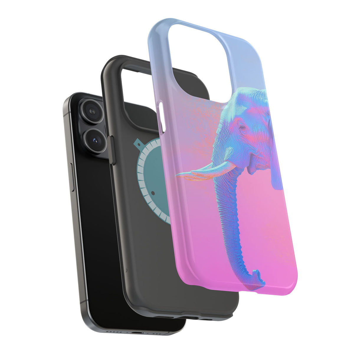 Pastel Elephant - Magnetic iPhone Case