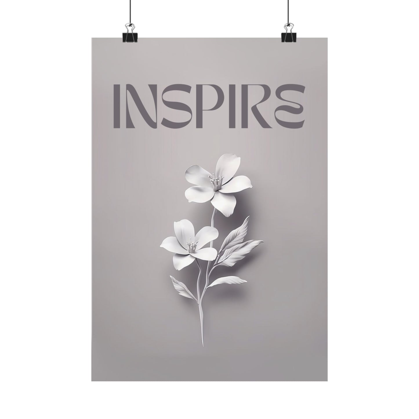 Inspire – Floral Art Print