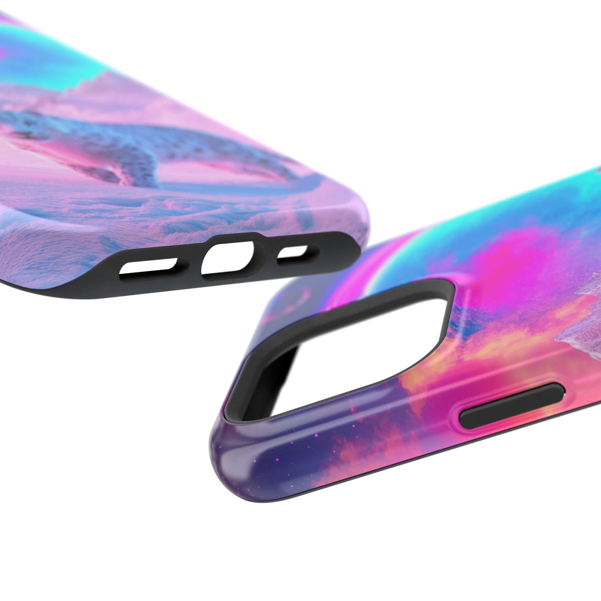 Snow Leopard - Magnetic iPhone Case