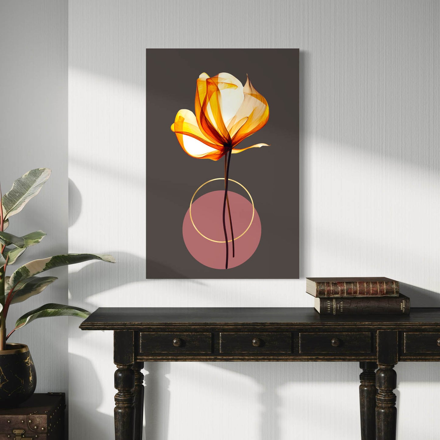 Graceful Bliss – Floral Art Print