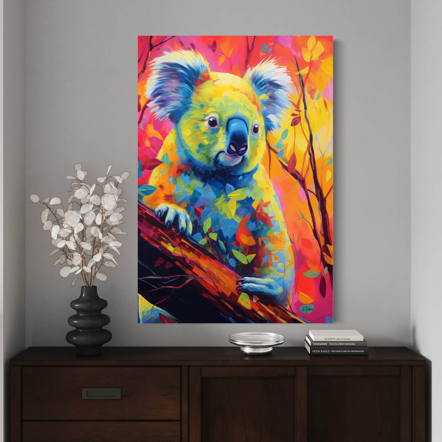 Peaceful Koala - Canvas Wall Art