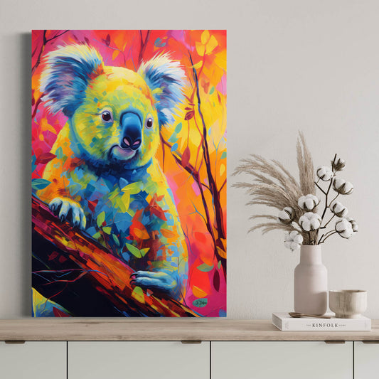 Peaceful Koala - Canvas Wall Art