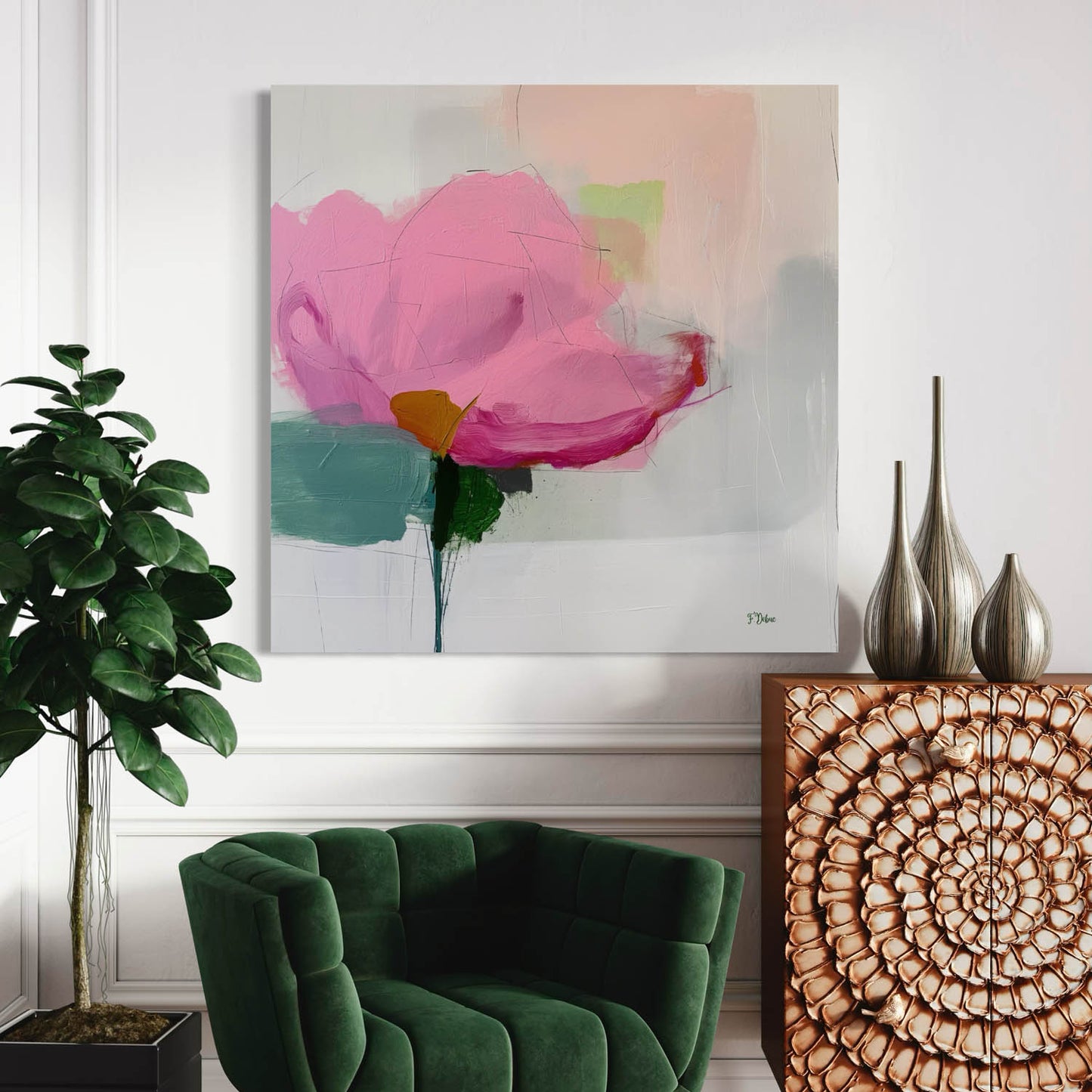 Silent Balance – Modern Minimal Abstract