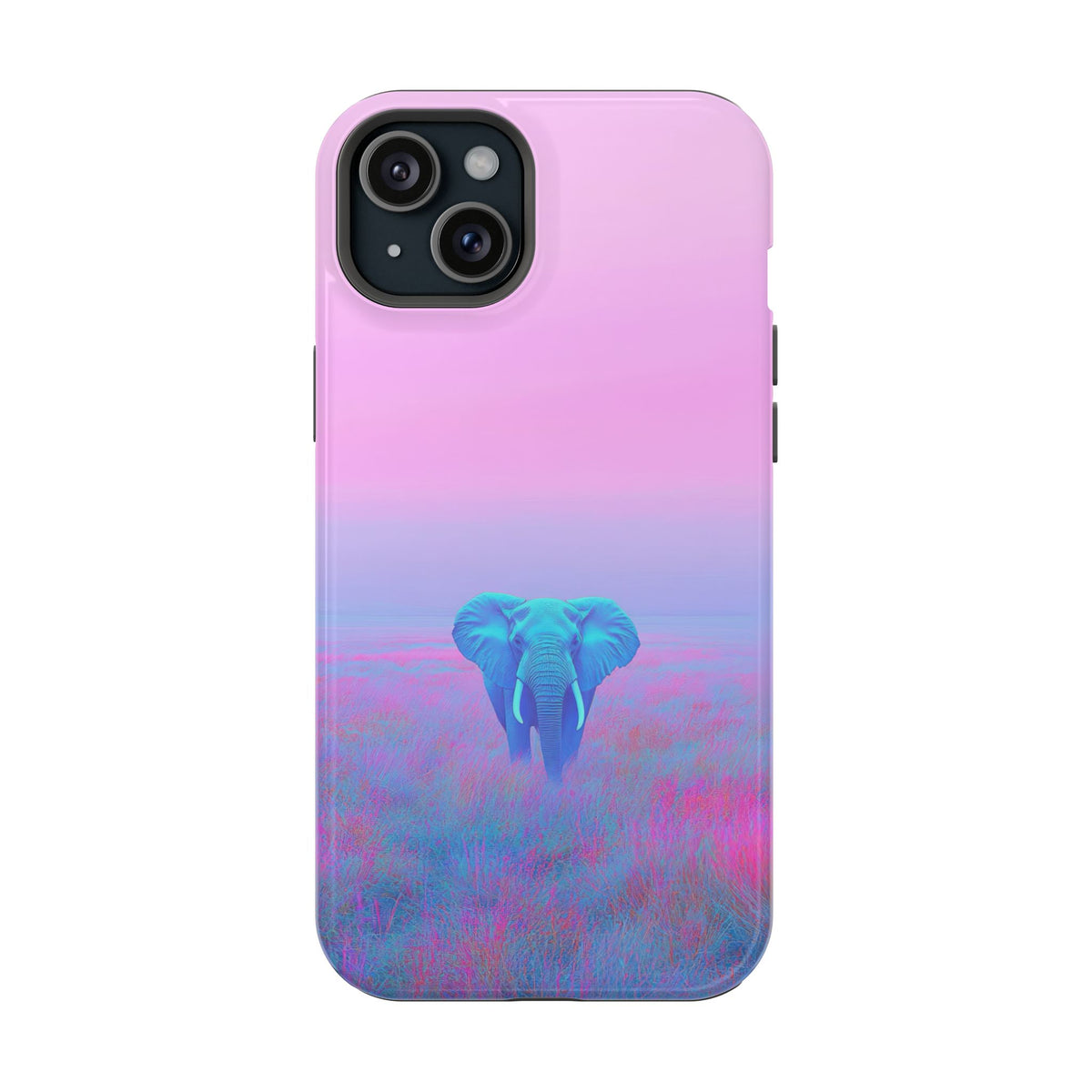 Blue Elephant - Magnetic iPhone Case