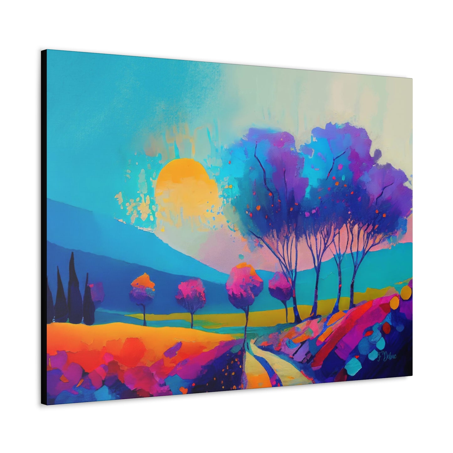 Impressionistic Landscape - Canvas Wall Art