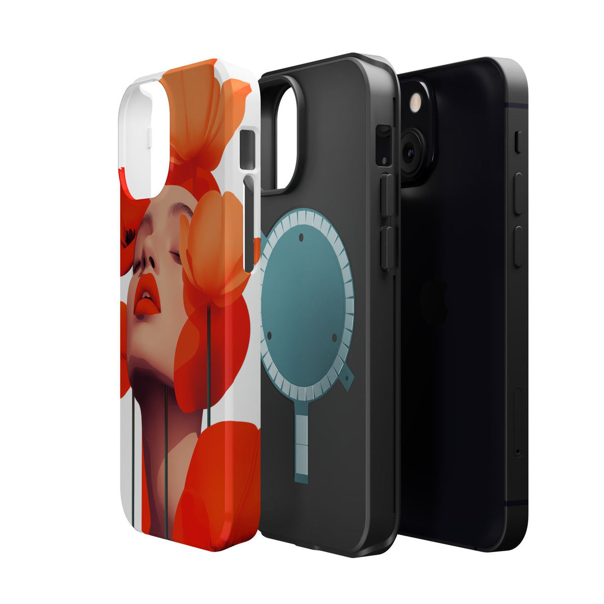 Dahlia Portrait - Magnetic iPhone Case