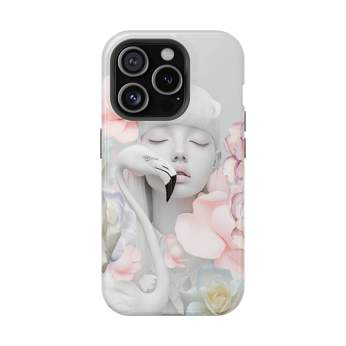Surrealist Portrait - Magnetic iPhone Case