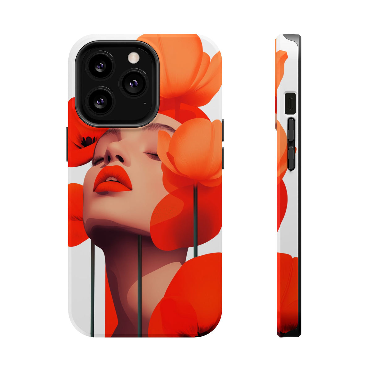 Dahlia Portrait - Magnetic iPhone Case
