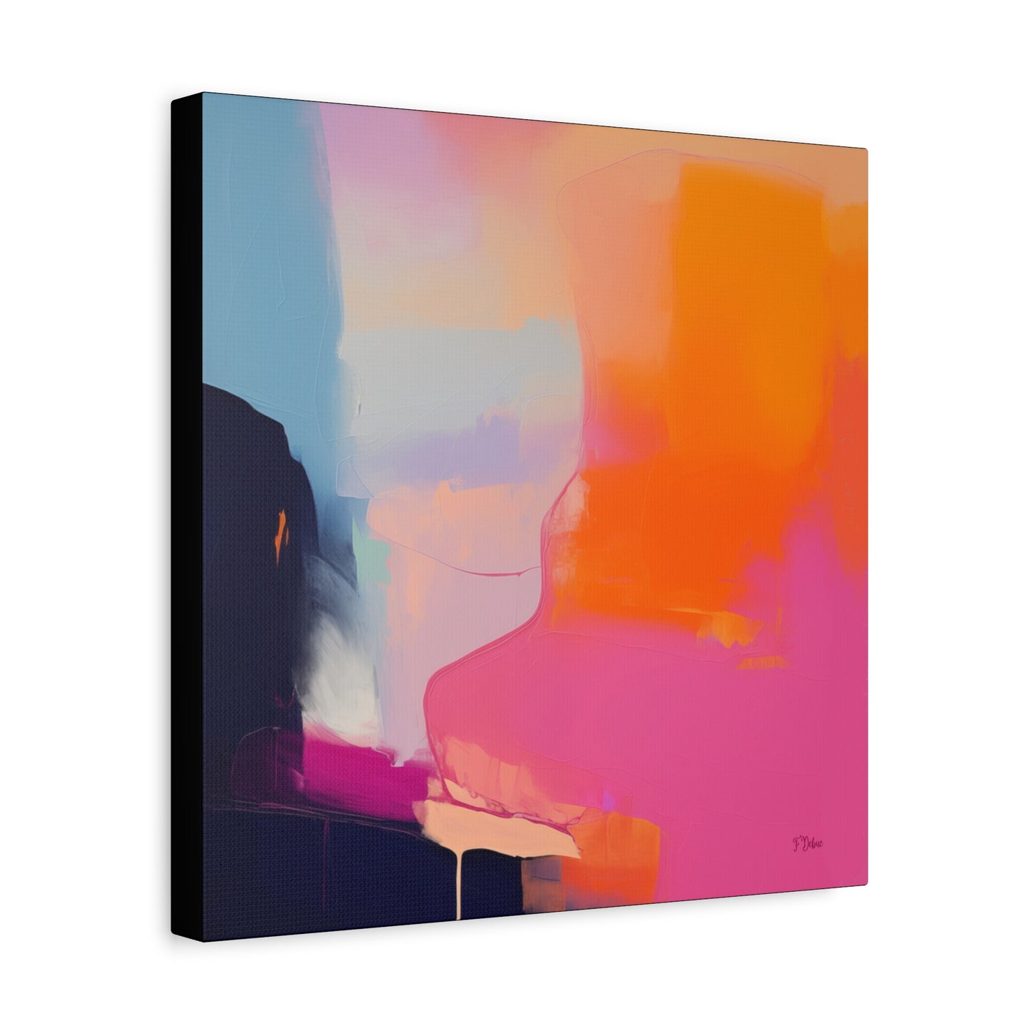 Color Surge – Expressionist Canvas Art