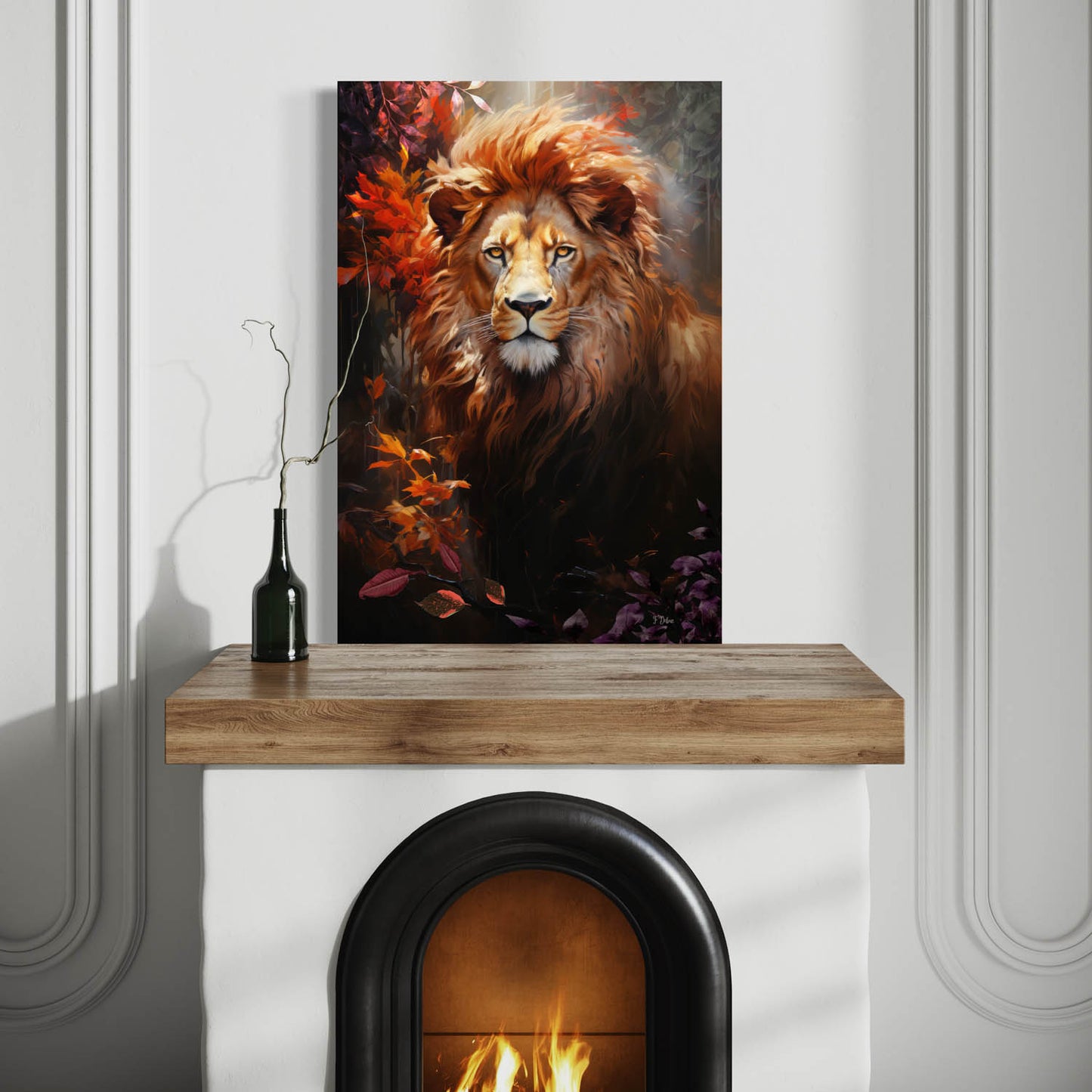 Regal Lion - Canvas Wall Art