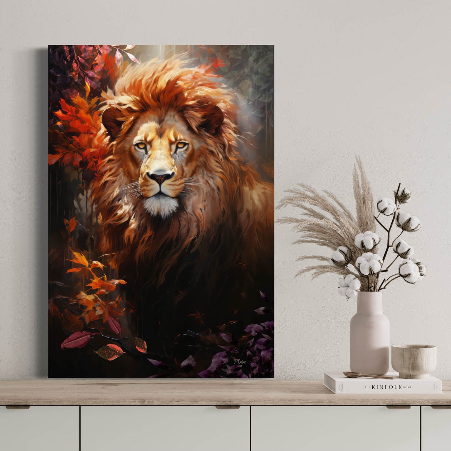 Regal Lion - Canvas Wall Art