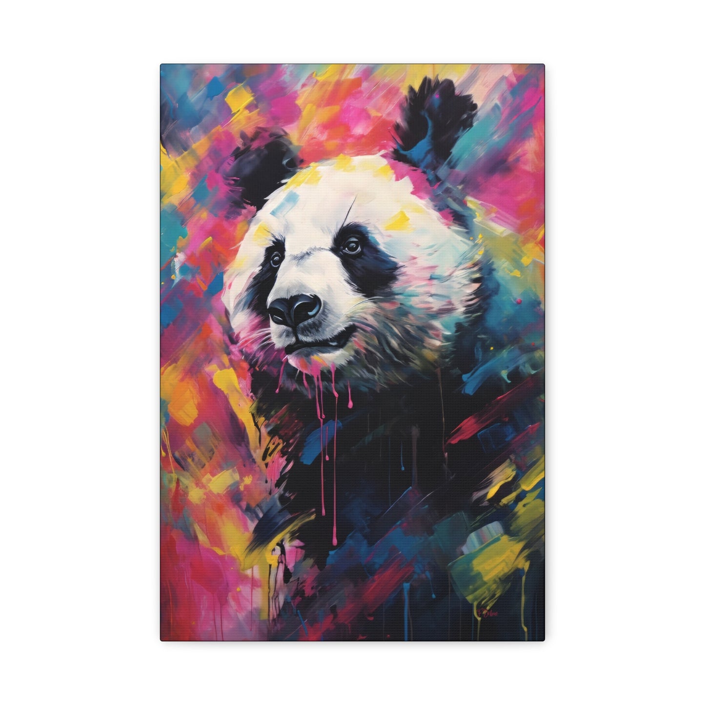 Gentle Panda - Canvas Wall Art