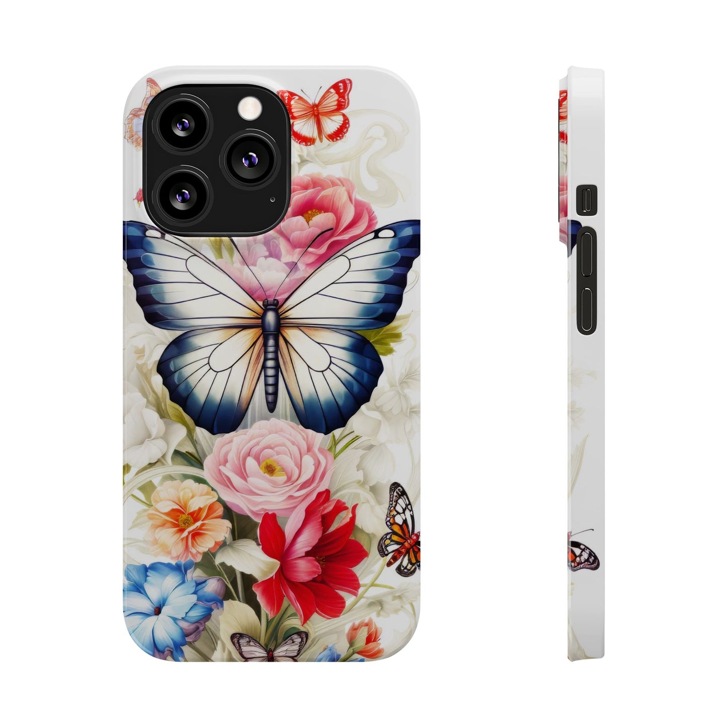 Butterfly Floral - iPhone Case