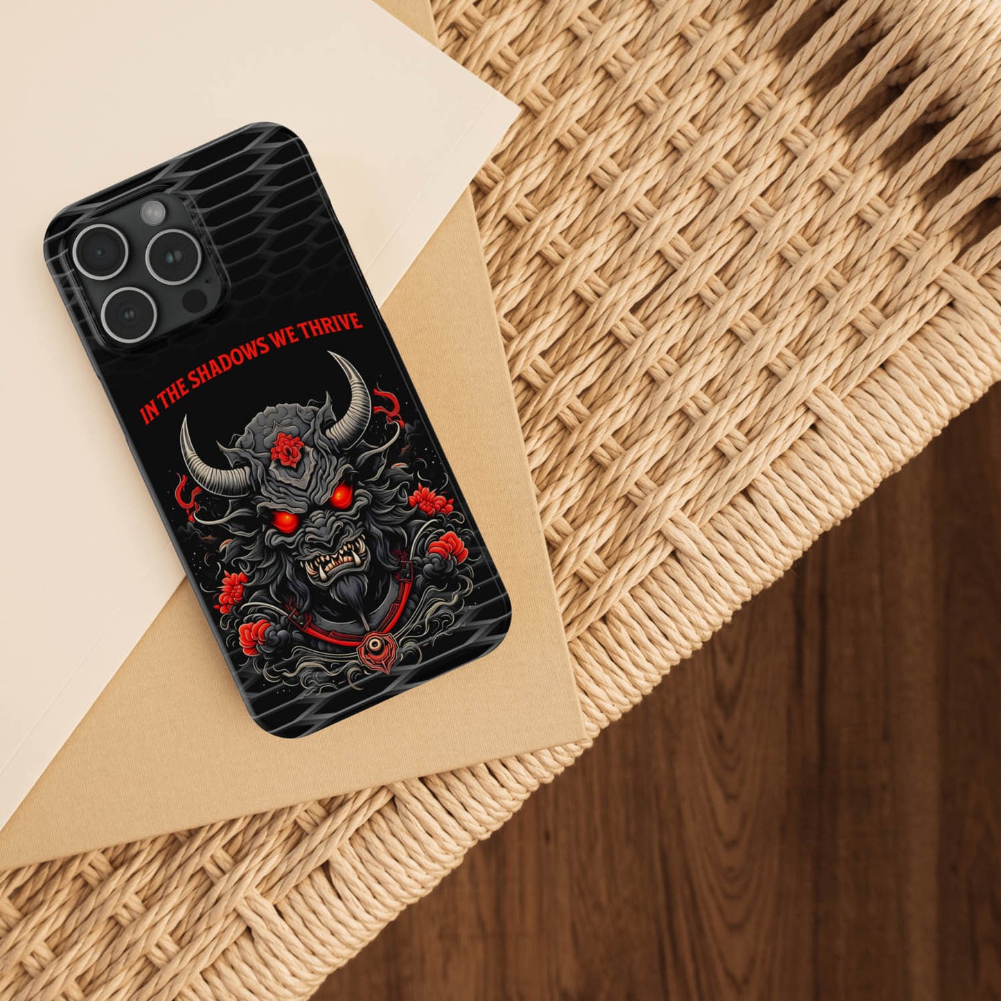 Embrace the Dark - iPhone Case