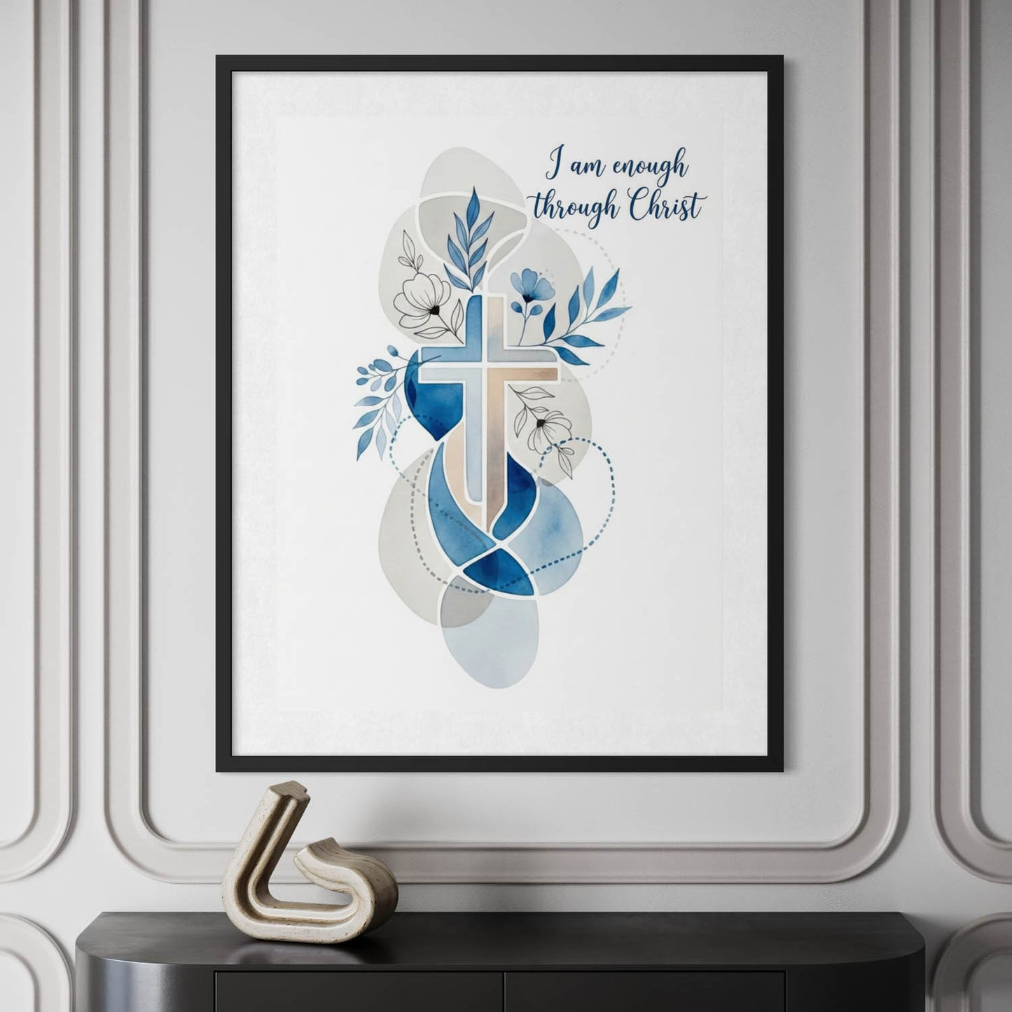 Enough Through Christ - Art Print