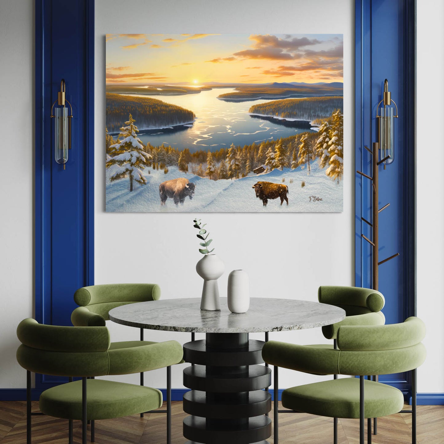 Serene Sunrise - Canvas Wall Art