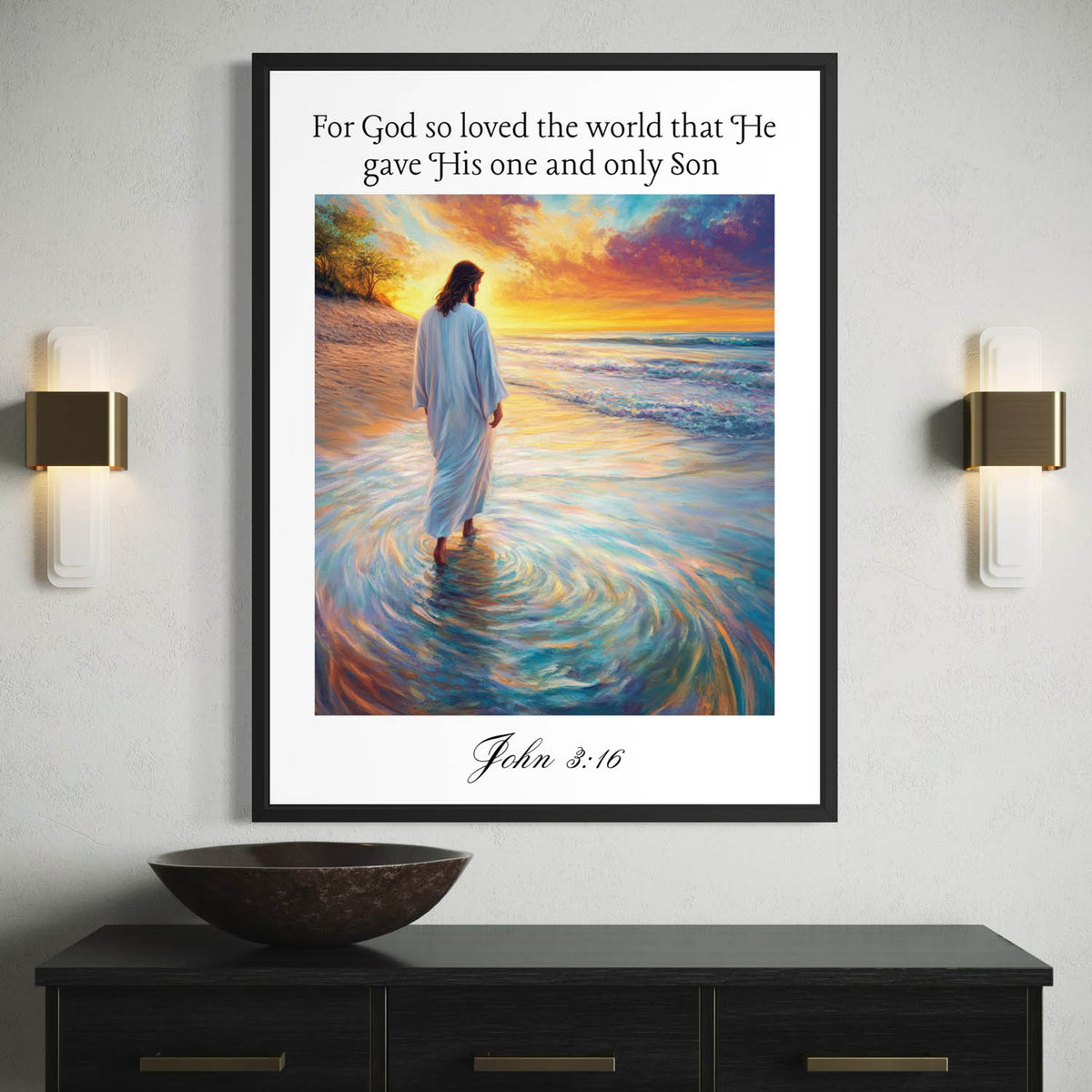 For God So Loved - Art Print