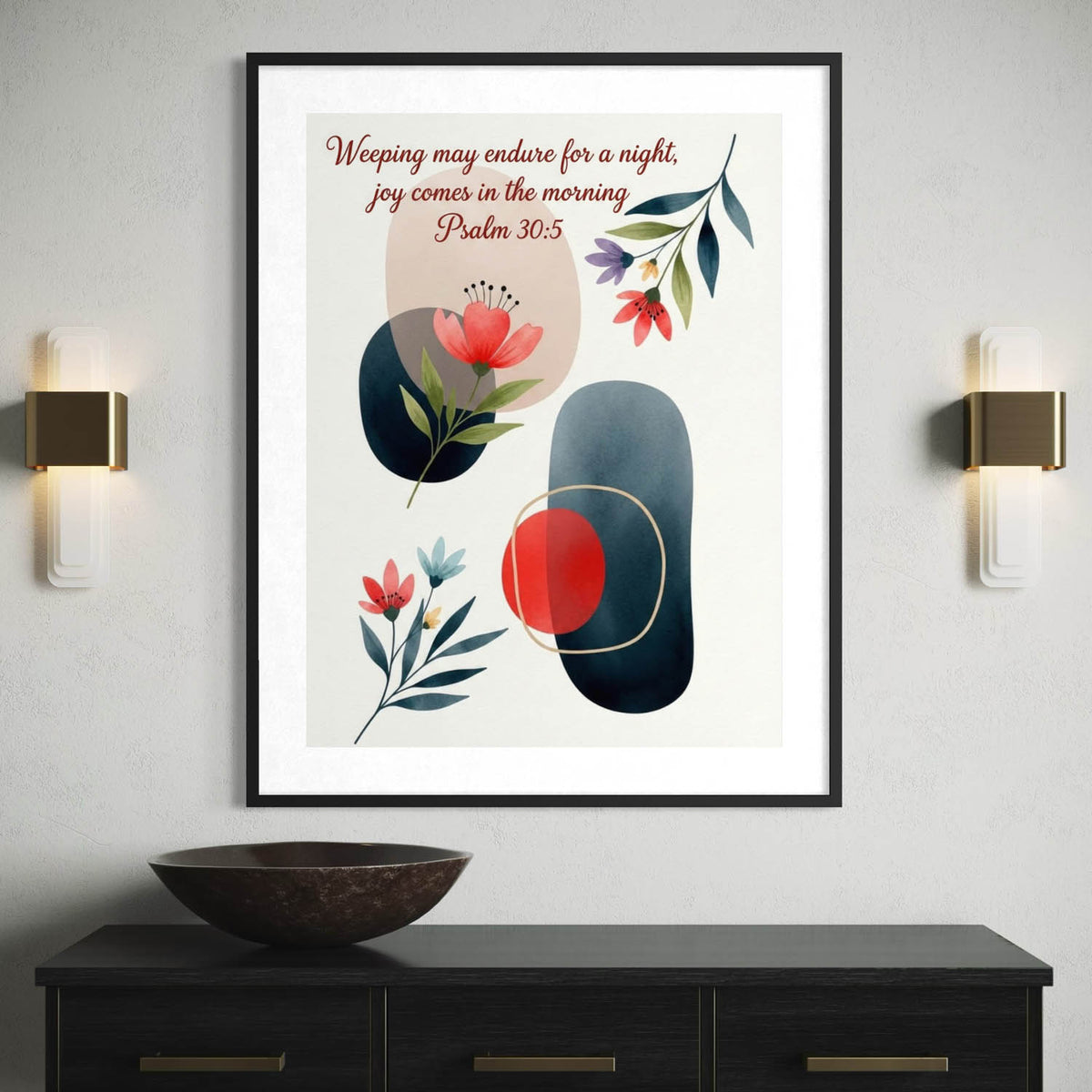 Joy Comes in The Morning - Art Print