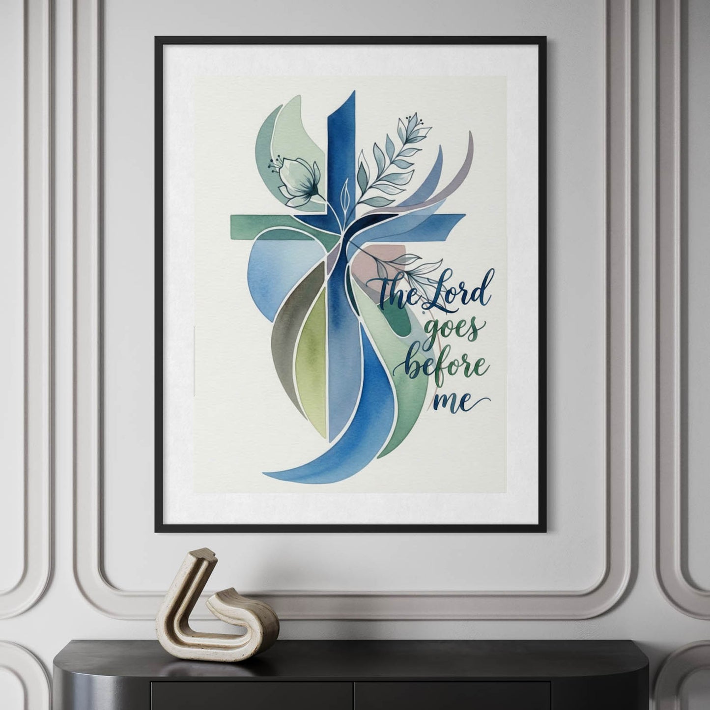 The Lord Goes Before Me - Art Print